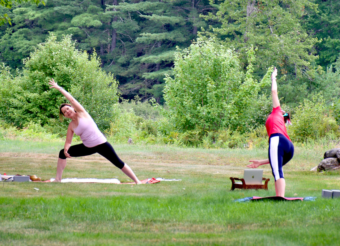 Outdoor Yoga, photo by Paul Simmons